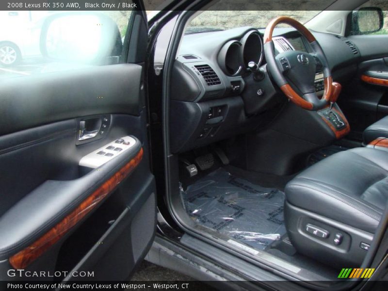 Black Onyx / Black 2008 Lexus RX 350 AWD