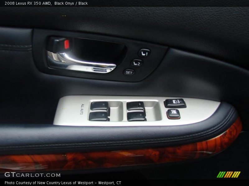 Black Onyx / Black 2008 Lexus RX 350 AWD