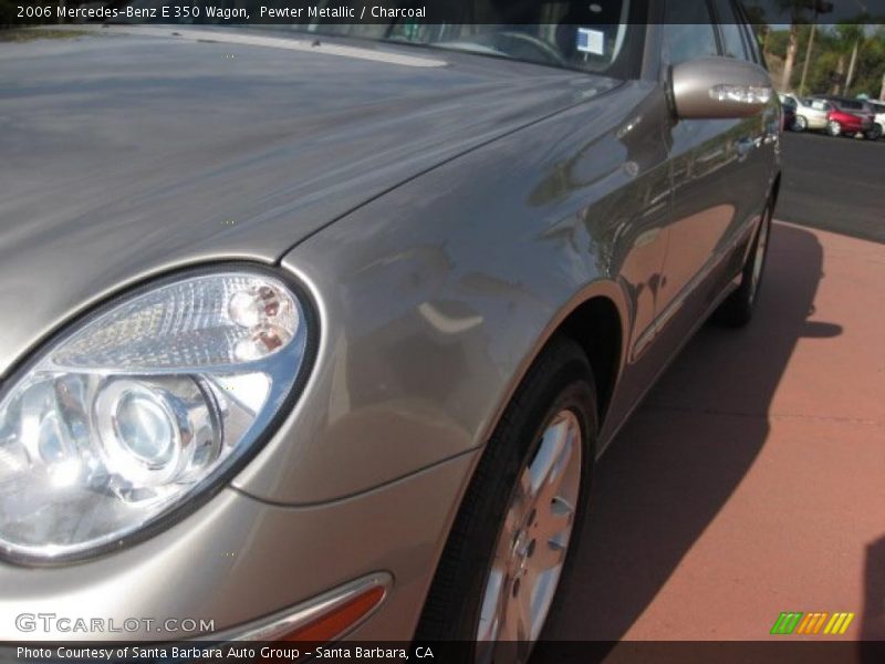 Pewter Metallic / Charcoal 2006 Mercedes-Benz E 350 Wagon