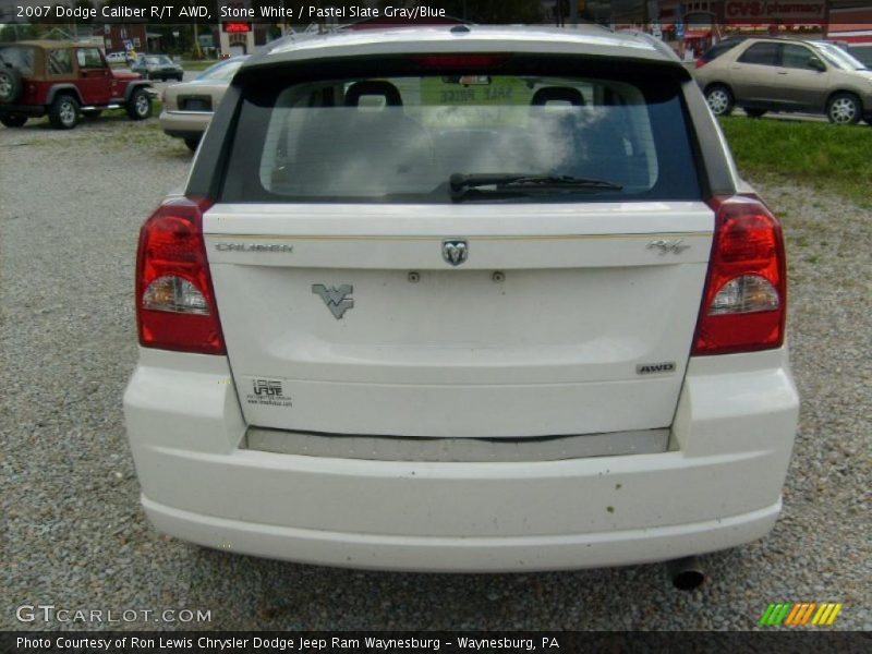 Stone White / Pastel Slate Gray/Blue 2007 Dodge Caliber R/T AWD