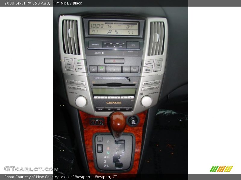 Flint Mica / Black 2008 Lexus RX 350 AWD