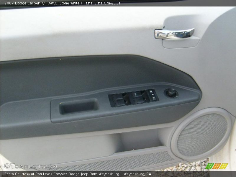 Stone White / Pastel Slate Gray/Blue 2007 Dodge Caliber R/T AWD