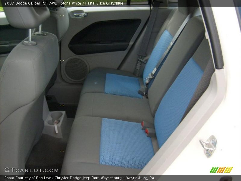 Stone White / Pastel Slate Gray/Blue 2007 Dodge Caliber R/T AWD