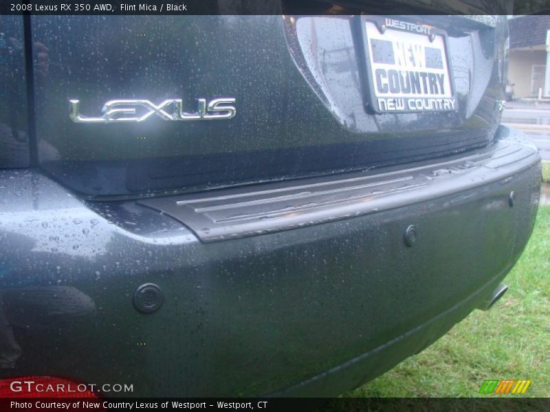 Flint Mica / Black 2008 Lexus RX 350 AWD