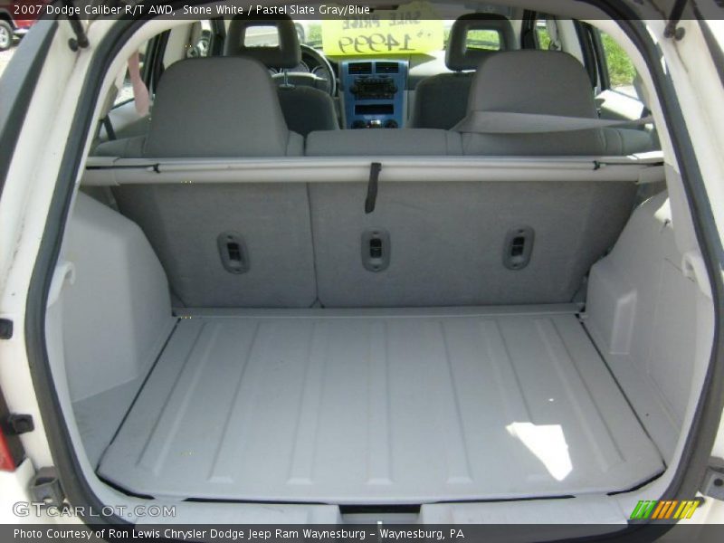 Stone White / Pastel Slate Gray/Blue 2007 Dodge Caliber R/T AWD