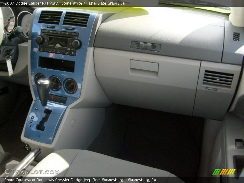 Stone White / Pastel Slate Gray/Blue 2007 Dodge Caliber R/T AWD