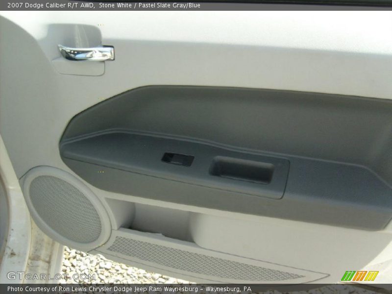 Stone White / Pastel Slate Gray/Blue 2007 Dodge Caliber R/T AWD