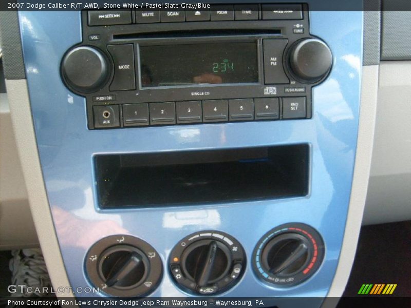 Stone White / Pastel Slate Gray/Blue 2007 Dodge Caliber R/T AWD