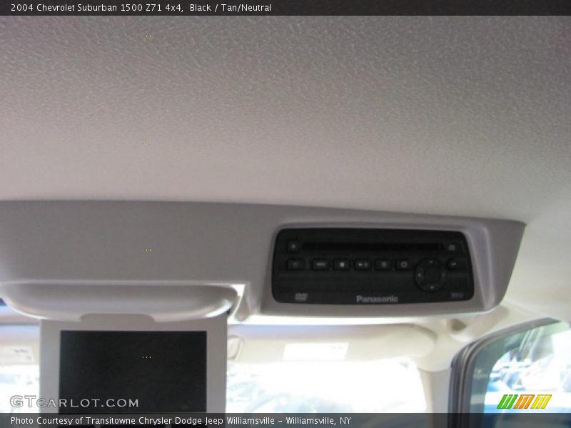 Black / Tan/Neutral 2004 Chevrolet Suburban 1500 Z71 4x4