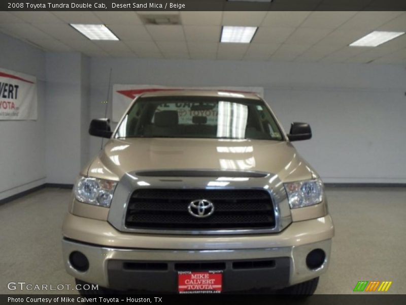 Desert Sand Mica / Beige 2008 Toyota Tundra Double Cab