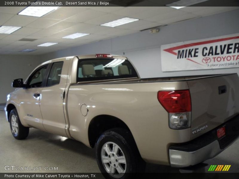 Desert Sand Mica / Beige 2008 Toyota Tundra Double Cab