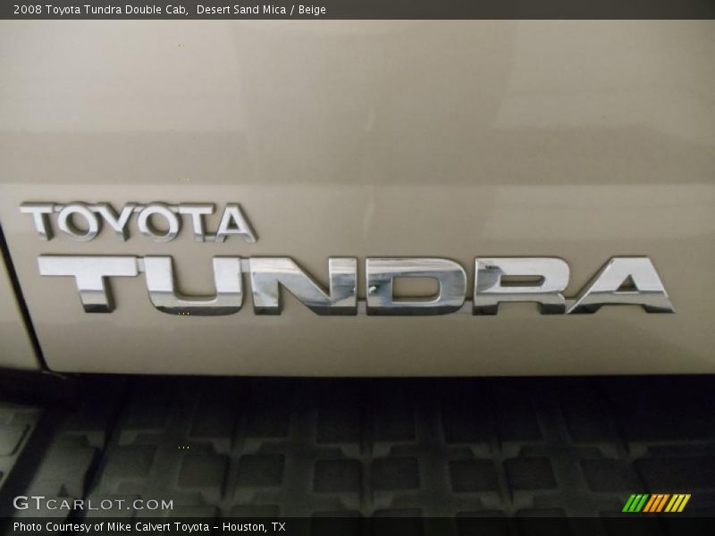 Desert Sand Mica / Beige 2008 Toyota Tundra Double Cab