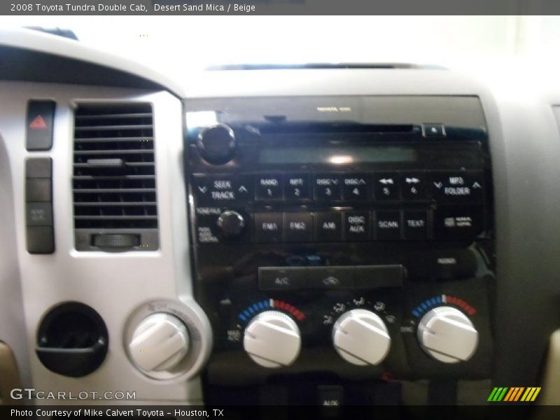 Desert Sand Mica / Beige 2008 Toyota Tundra Double Cab