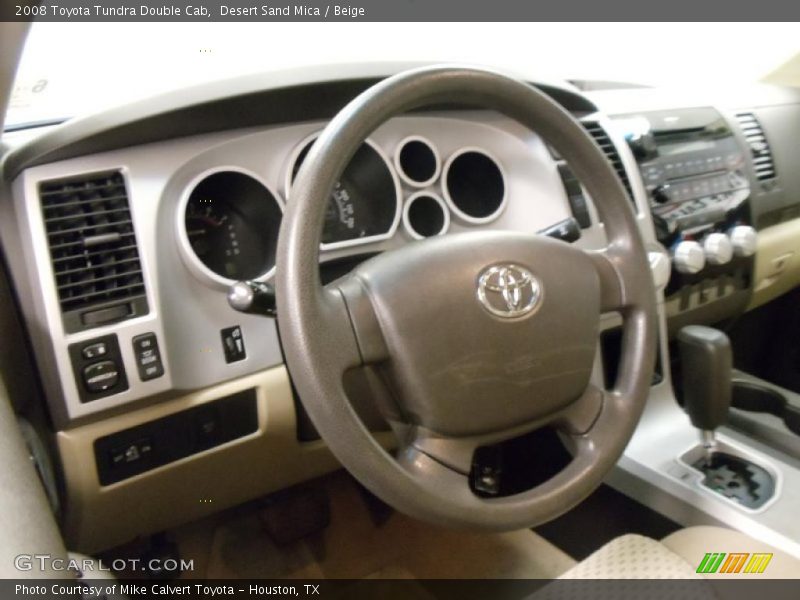 Desert Sand Mica / Beige 2008 Toyota Tundra Double Cab