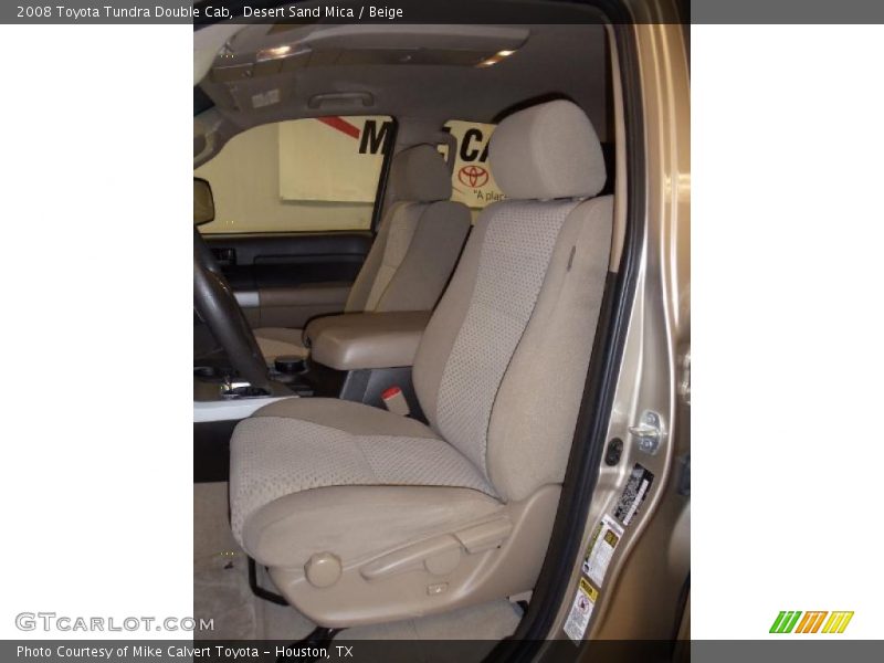 Desert Sand Mica / Beige 2008 Toyota Tundra Double Cab