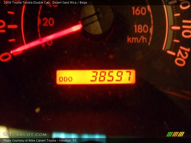 Desert Sand Mica / Beige 2008 Toyota Tundra Double Cab