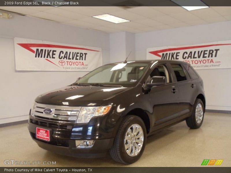 Black / Charcoal Black 2009 Ford Edge SEL