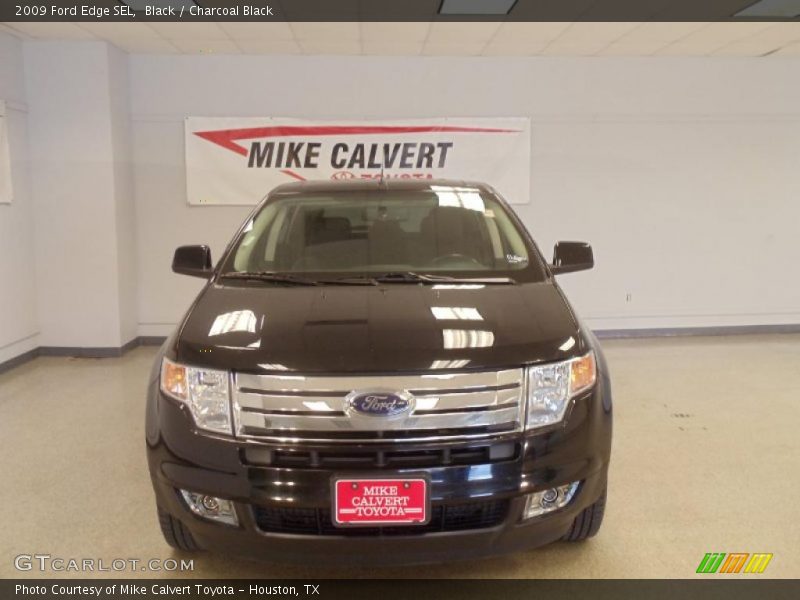 Black / Charcoal Black 2009 Ford Edge SEL