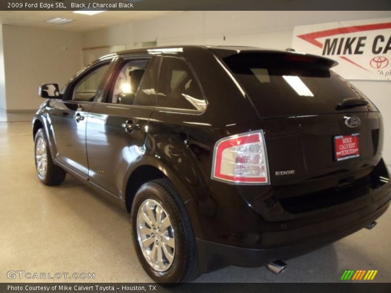 Black / Charcoal Black 2009 Ford Edge SEL