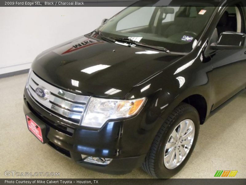 Black / Charcoal Black 2009 Ford Edge SEL