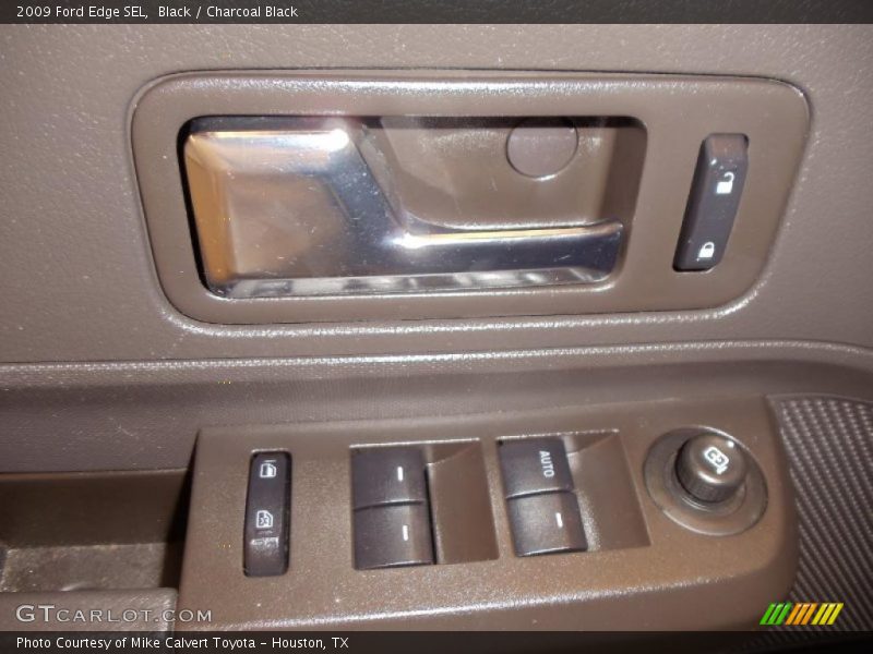 Black / Charcoal Black 2009 Ford Edge SEL