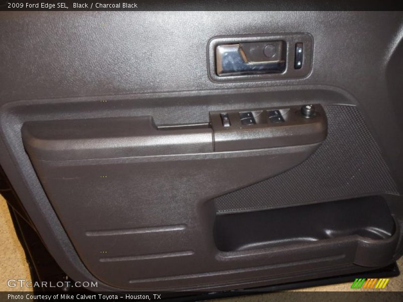 Black / Charcoal Black 2009 Ford Edge SEL