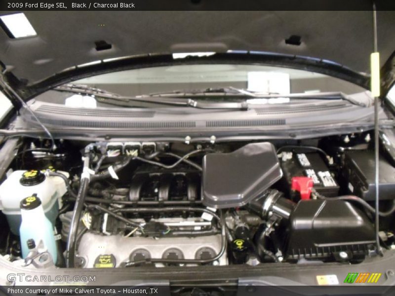 Black / Charcoal Black 2009 Ford Edge SEL