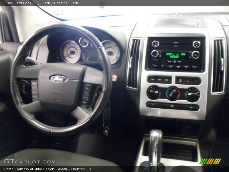 Black / Charcoal Black 2009 Ford Edge SEL
