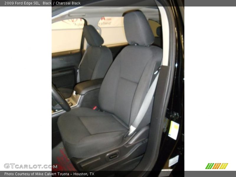 Black / Charcoal Black 2009 Ford Edge SEL