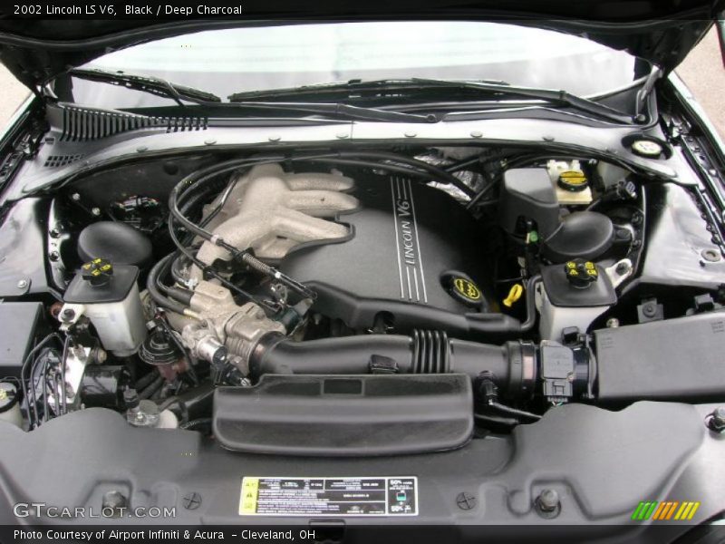 Black / Deep Charcoal 2002 Lincoln LS V6