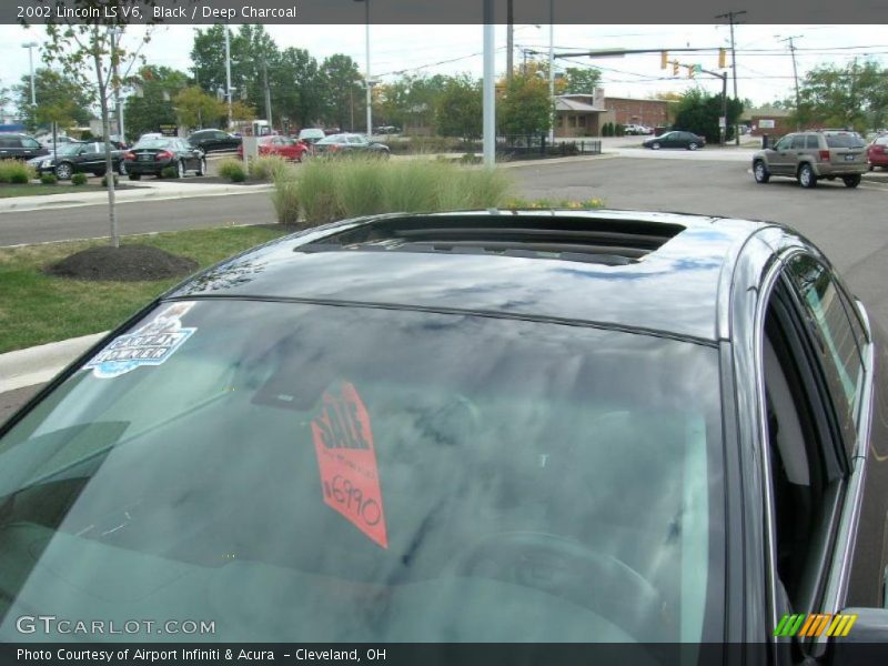 Black / Deep Charcoal 2002 Lincoln LS V6