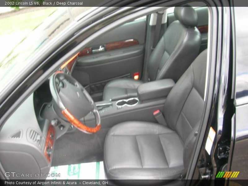 Black / Deep Charcoal 2002 Lincoln LS V6