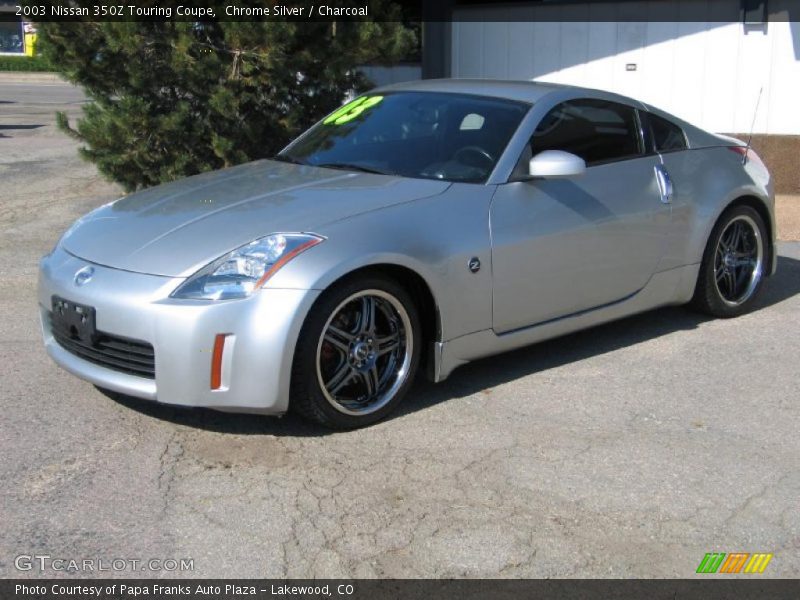Chrome Silver / Charcoal 2003 Nissan 350Z Touring Coupe