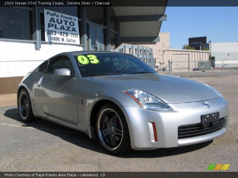 Chrome Silver / Charcoal 2003 Nissan 350Z Touring Coupe