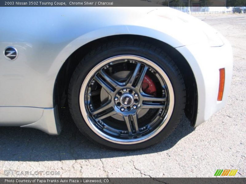 Chrome Silver / Charcoal 2003 Nissan 350Z Touring Coupe