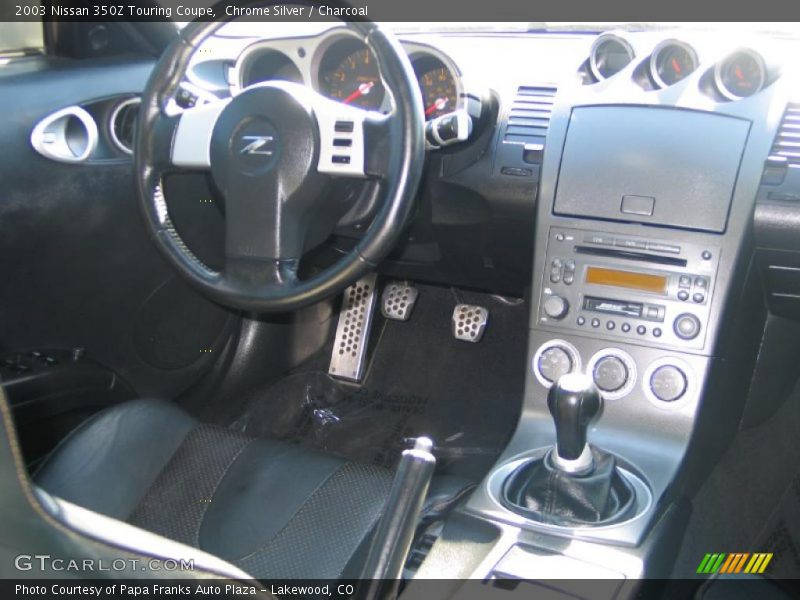 Chrome Silver / Charcoal 2003 Nissan 350Z Touring Coupe