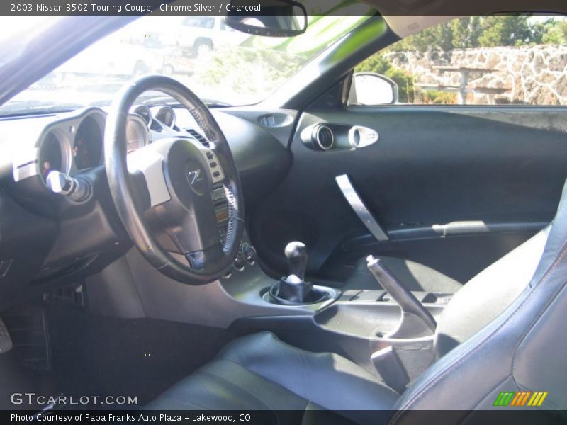 Chrome Silver / Charcoal 2003 Nissan 350Z Touring Coupe