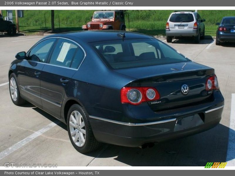 Blue Graphite Metallic / Classic Grey 2006 Volkswagen Passat 2.0T Sedan