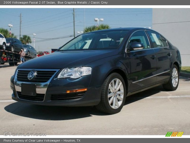 Blue Graphite Metallic / Classic Grey 2006 Volkswagen Passat 2.0T Sedan