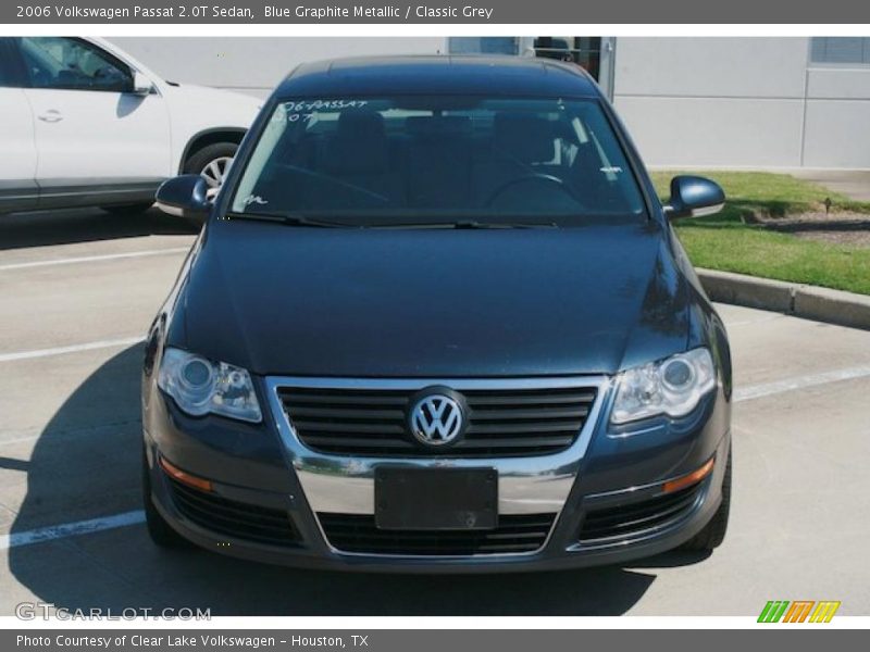 Blue Graphite Metallic / Classic Grey 2006 Volkswagen Passat 2.0T Sedan