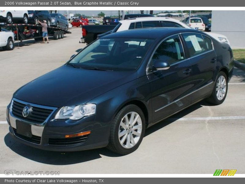 Blue Graphite Metallic / Classic Grey 2006 Volkswagen Passat 2.0T Sedan