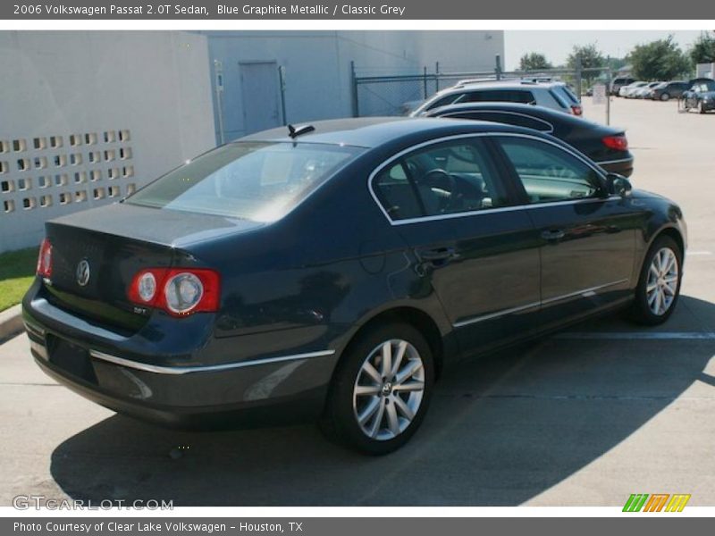 Blue Graphite Metallic / Classic Grey 2006 Volkswagen Passat 2.0T Sedan