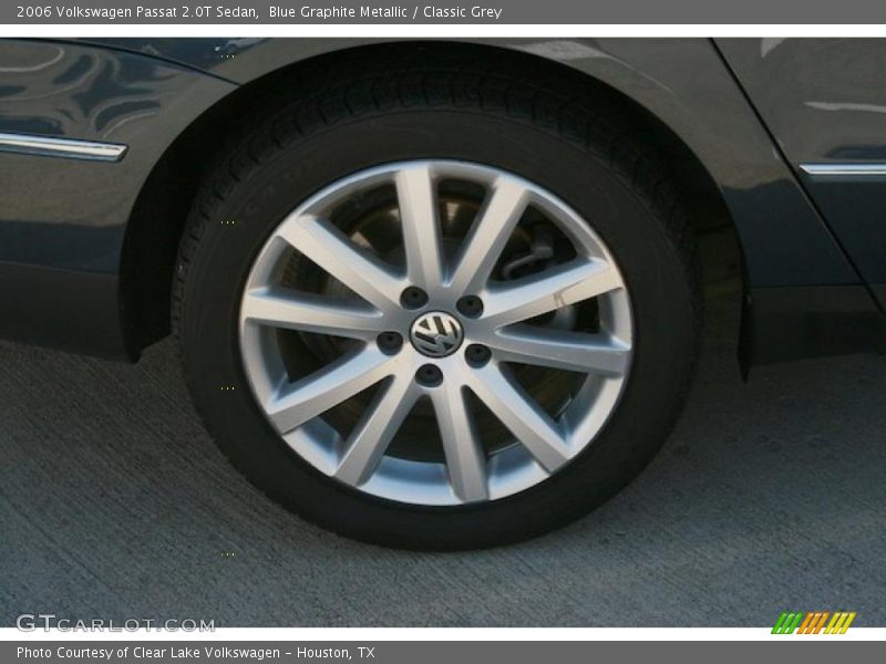 Blue Graphite Metallic / Classic Grey 2006 Volkswagen Passat 2.0T Sedan