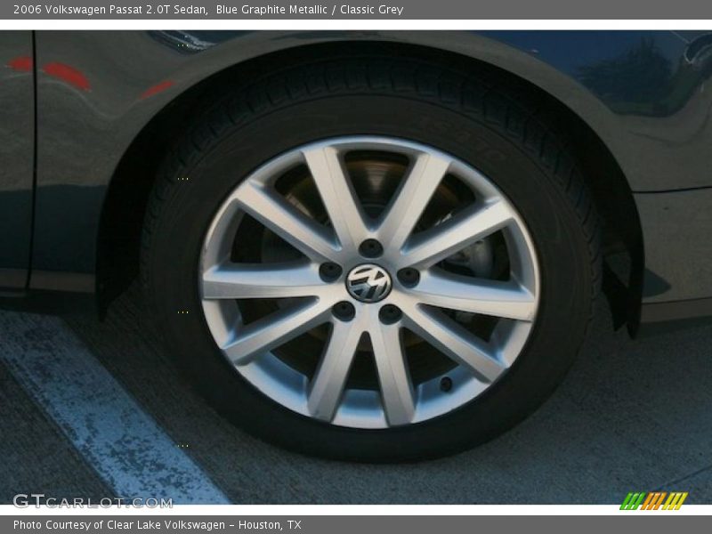 Blue Graphite Metallic / Classic Grey 2006 Volkswagen Passat 2.0T Sedan