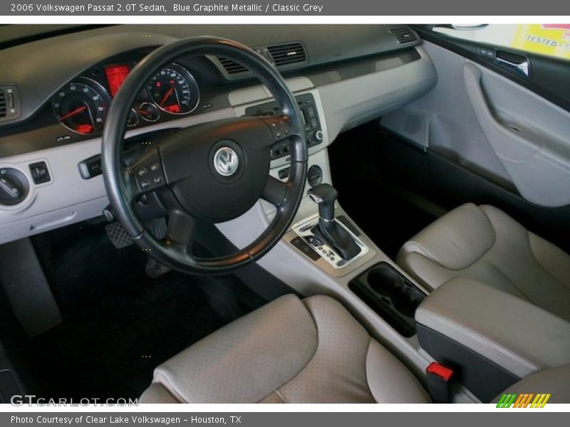 Blue Graphite Metallic / Classic Grey 2006 Volkswagen Passat 2.0T Sedan