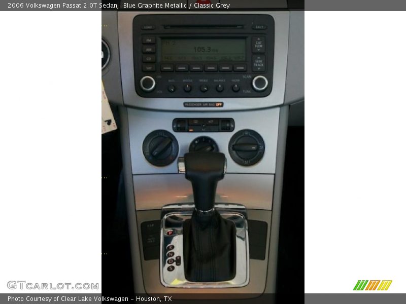 Blue Graphite Metallic / Classic Grey 2006 Volkswagen Passat 2.0T Sedan