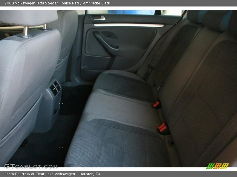 Salsa Red / Anthracite Black 2008 Volkswagen Jetta S Sedan