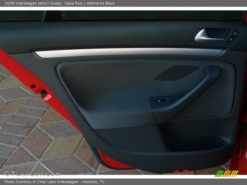 Salsa Red / Anthracite Black 2008 Volkswagen Jetta S Sedan