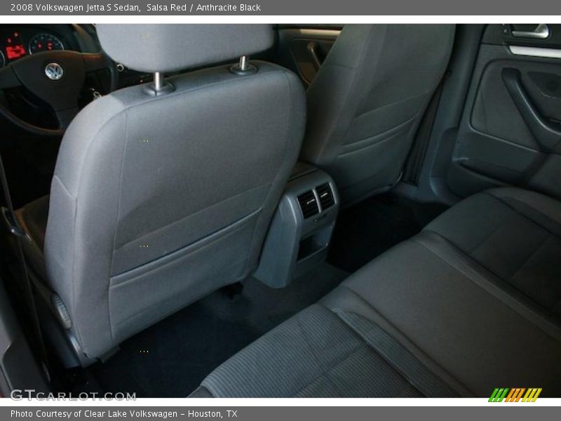 Salsa Red / Anthracite Black 2008 Volkswagen Jetta S Sedan