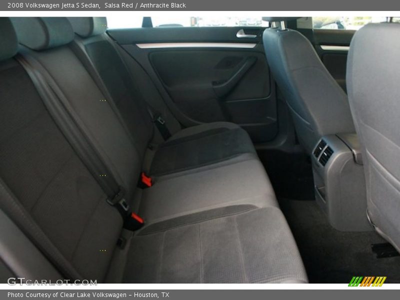 Salsa Red / Anthracite Black 2008 Volkswagen Jetta S Sedan